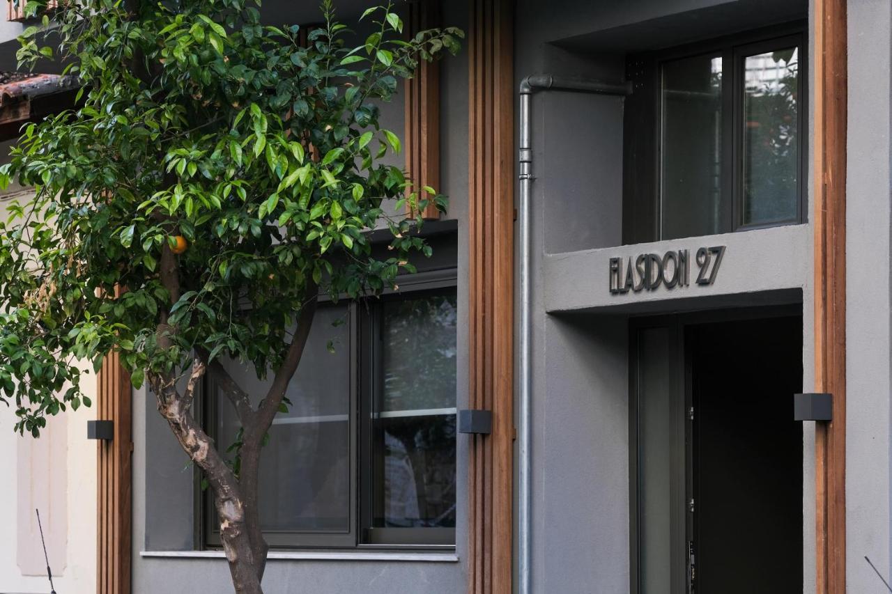 Elasidon 27 Homm Gazi Luxury Urban Suites Aten Exteriör bild